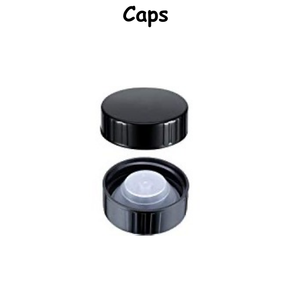 Caps, Amber Bottle